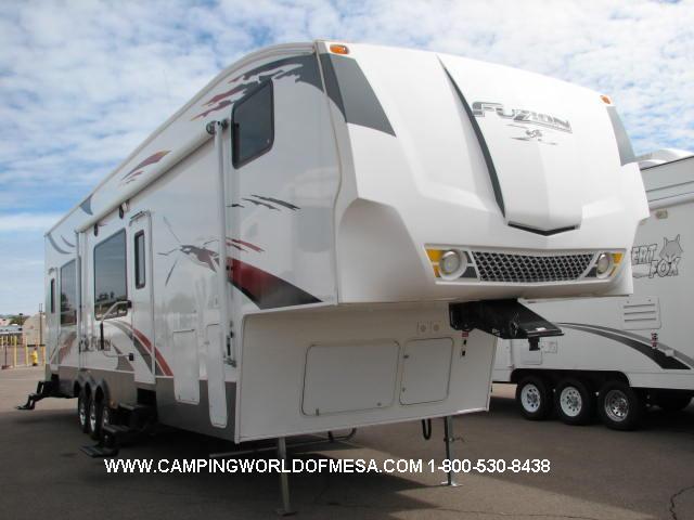 Used 2008 Keystone Fuzion 382 Fifth Wheel Toyhauler For Sale